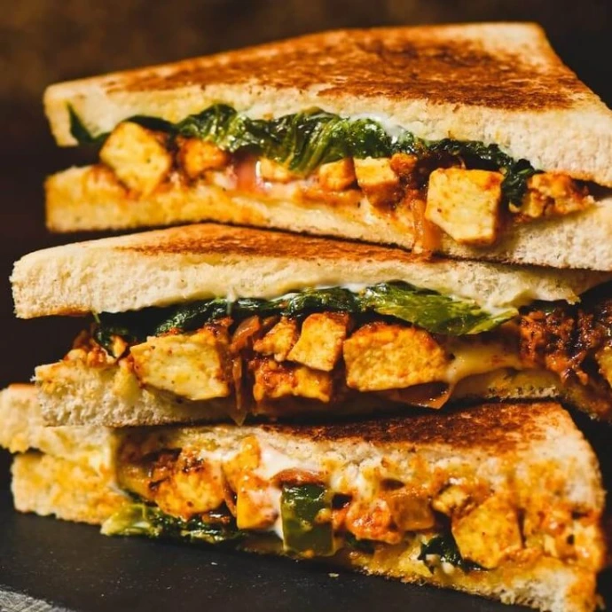 paneer sandwich